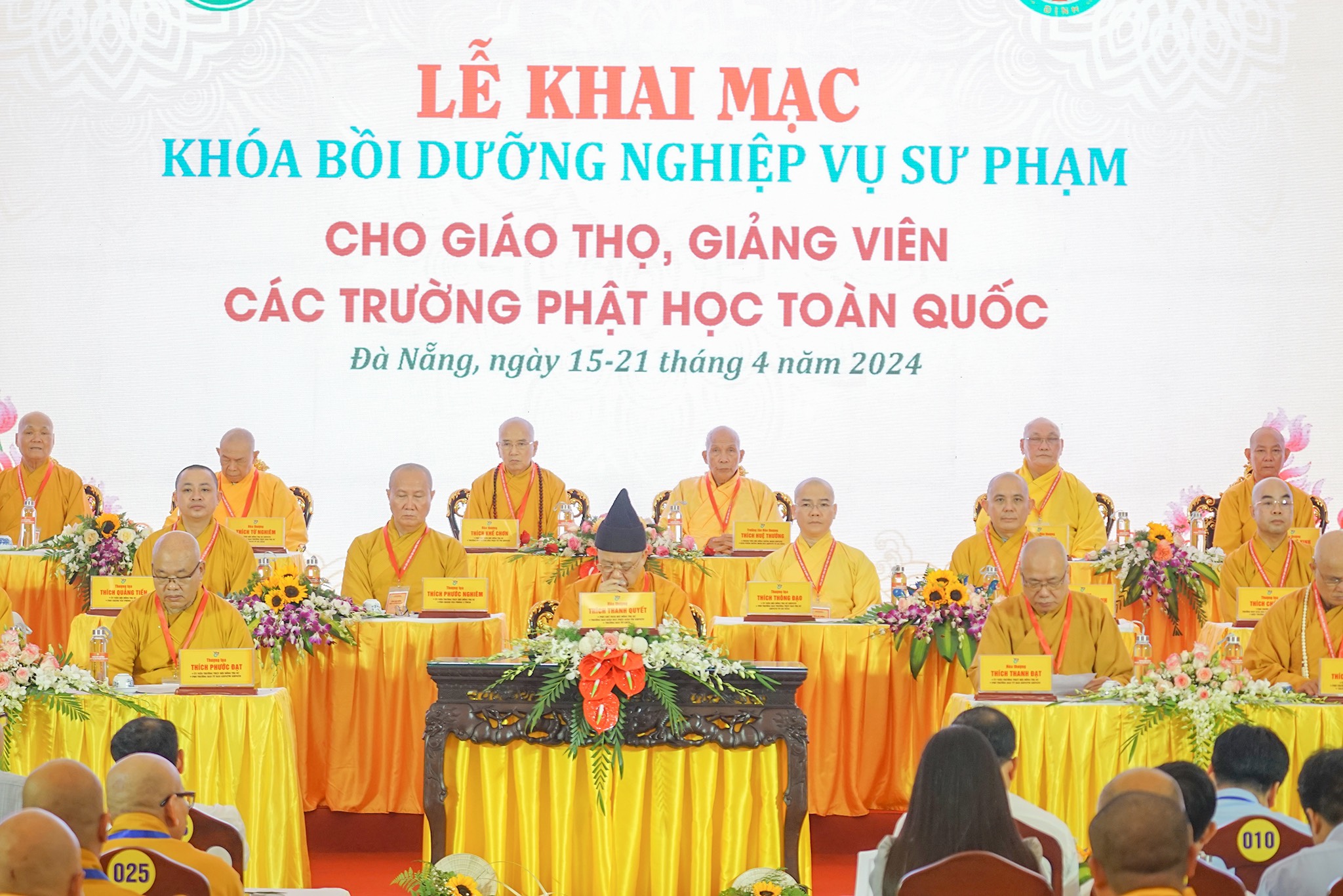 Ban Giáo dục Phật giáo và Trường TCPH Bình Định tham gia khóa bồi dưỡng Nghiệp vụ Sư phạm tại Tp. Đà Nẵng.